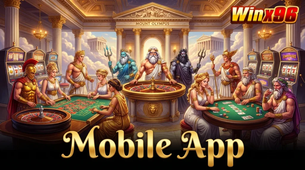 Winx96 Casino Mobile App